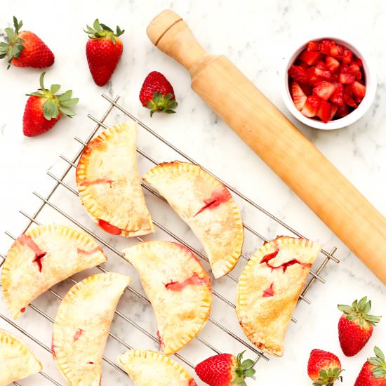 Gluten-free Strawberry Hand Pies