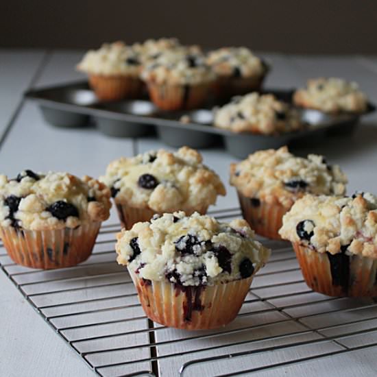 Blueberry Streusel Muffins
