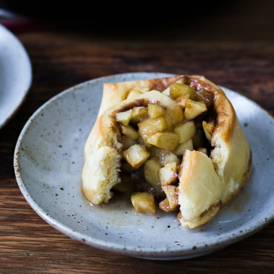 Apple Pie Cinnamon Rolls