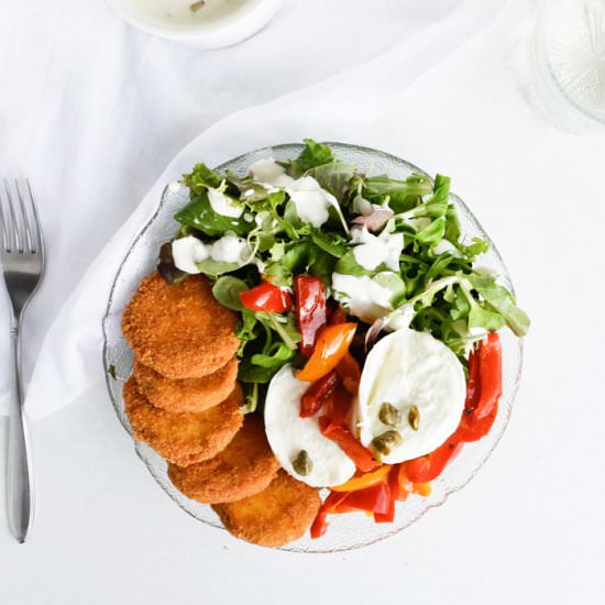 Fried Zucchini Salad