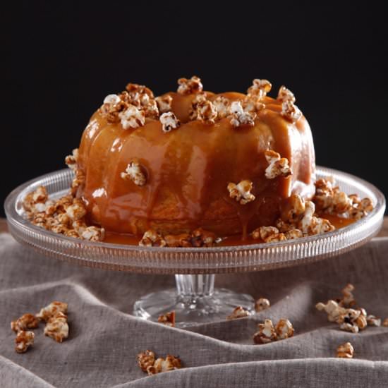 Caramel Corn Butter Cake