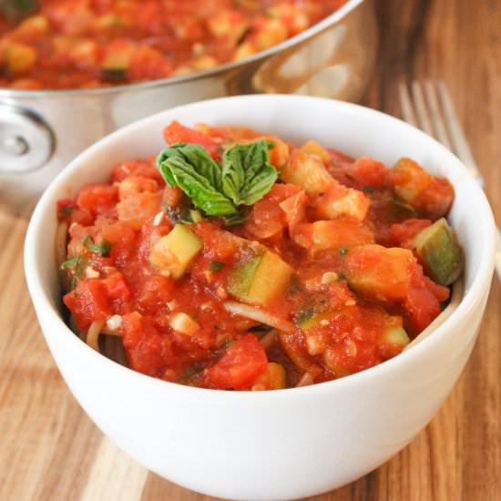 Zucchini Pasta Fresca