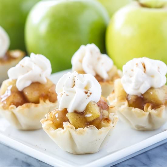 No Bake Apple Pie Bites