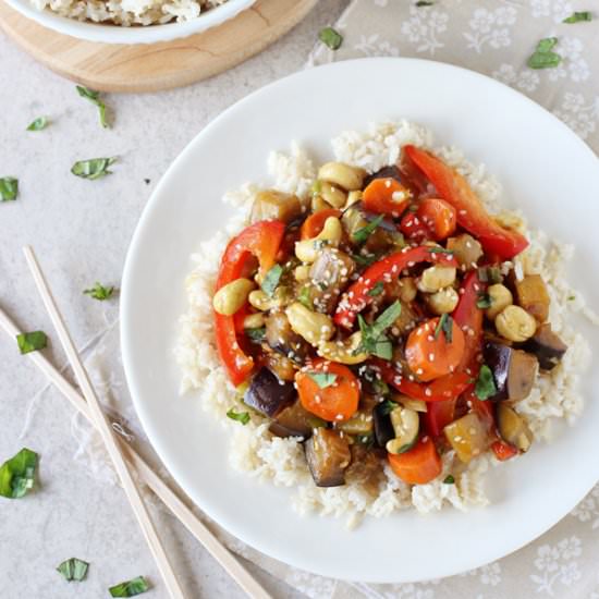 End-of-Summer Veggie Stir Fry