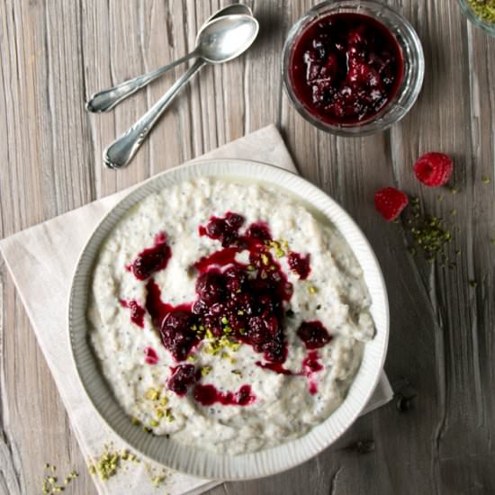 Millet Porridge with Chia-Jam