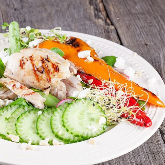 Butter lettuce salad