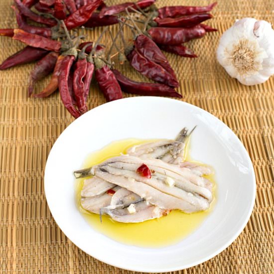 Marinated Fresh Anchovies