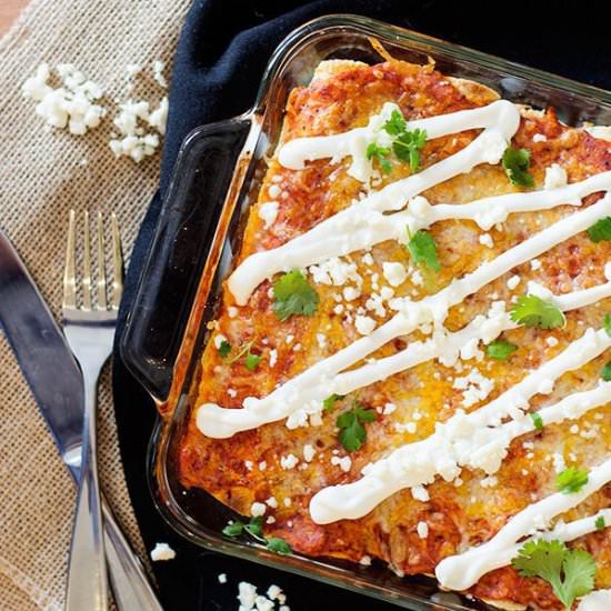 Chicken Enchiladas