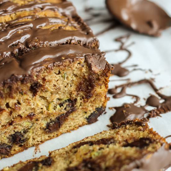 Chocolate Chunk Zucchini Bread