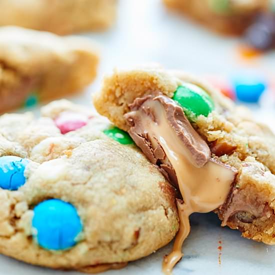 Peanut Butter Salted Caramel Cookie