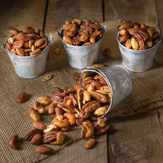 Autumn Spiced Nuts