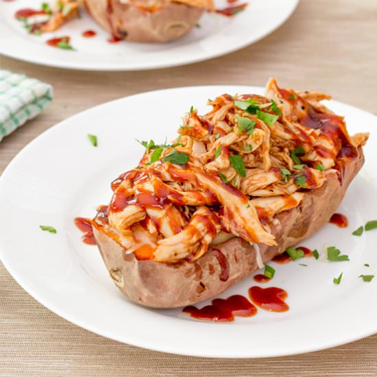 Sweet Potato & BBQ Chicken