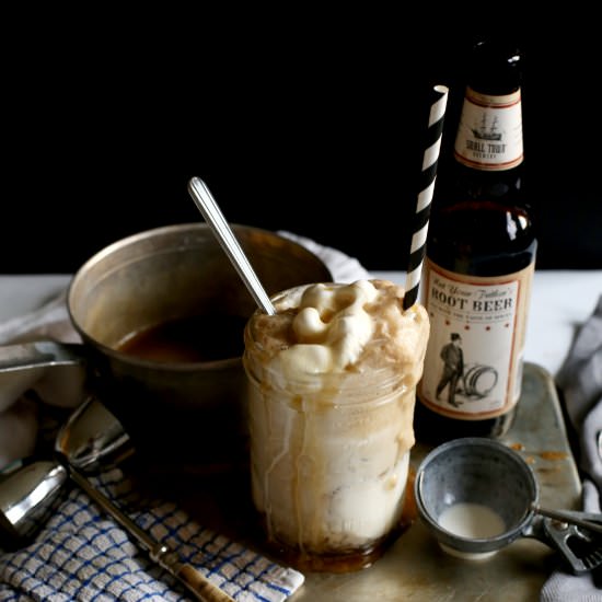 Boozy Root Beer Floats