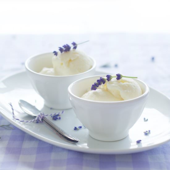 Lavender Ice Cream
