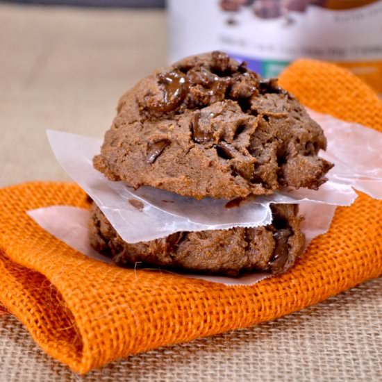 Pumpkin Chocolate Chip Protein Cookie