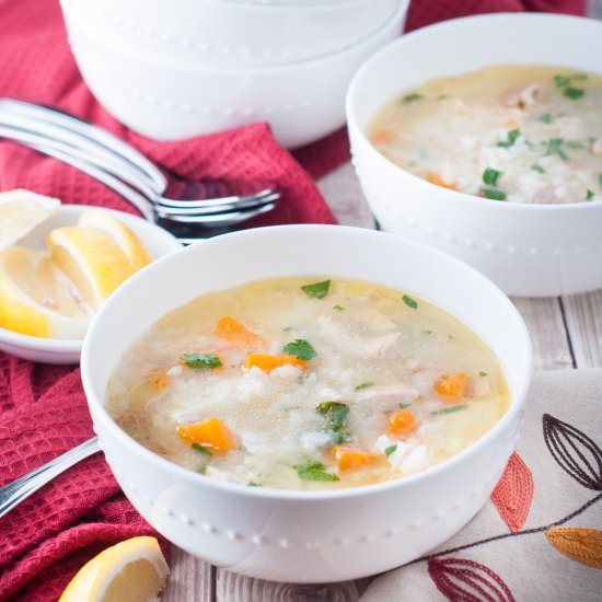 Hearty Chicken and Rice Soup