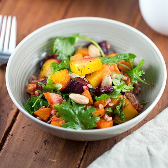 Root Vegetable Salad with Farro