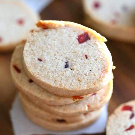 Vegan Shortbread Cookies