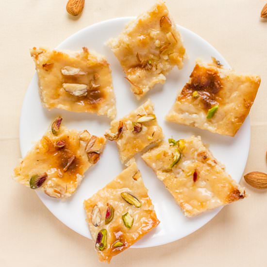 Khoya Chawal Barfi