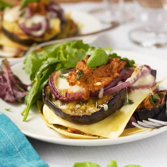 Freestyle Eggplant Lasagna