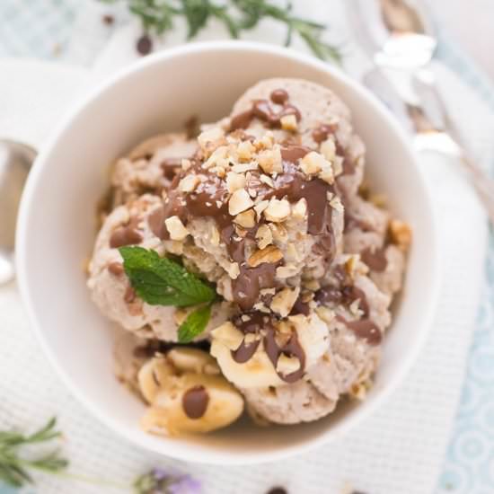 Tofu & Banana Ice-Cream