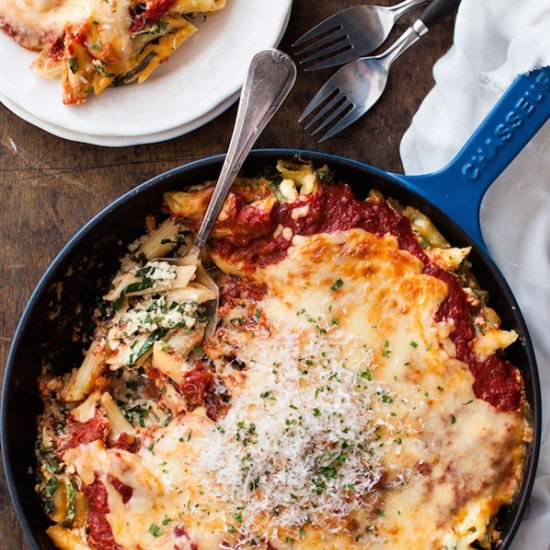 Spinach & Ricotta Pasta Bake