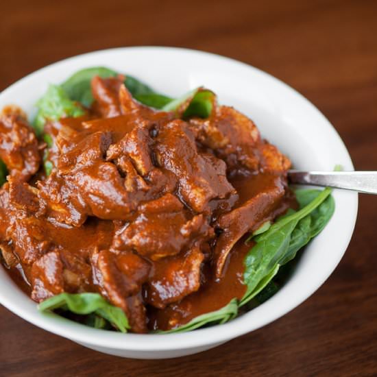 10 Minute Mole Chicken Bowls