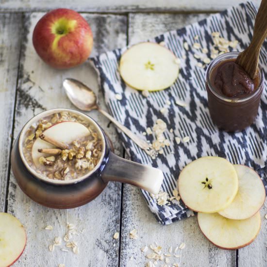 Apple Butter Breakfast Oats