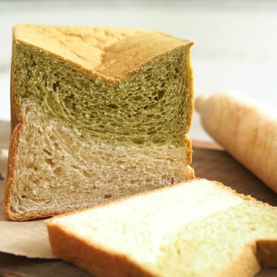 Green Tea Hokkaido Milk Loaf