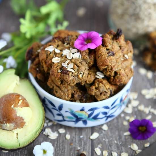 Einkorn Coconut Cookies w/ Avocado