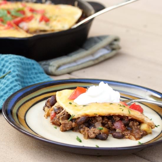 Summer Squash Taco Skillet