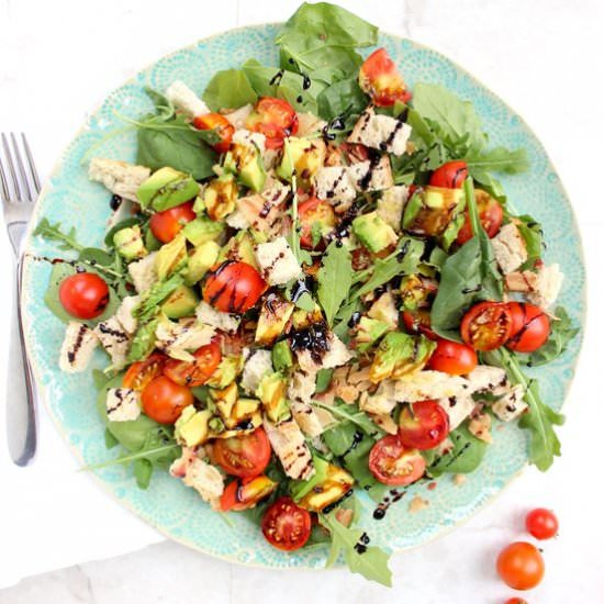 Bacon, Avocado & Tomato Panzanella