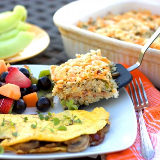 Cheddar & Bacon Hashbown Casserole