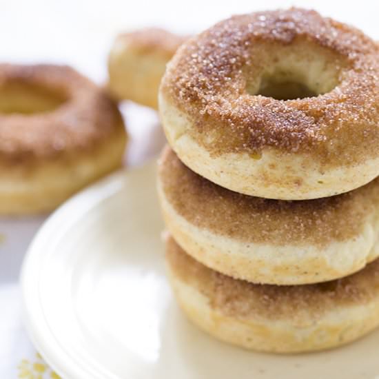 Baked Cinnamon Donuts
