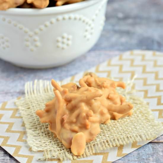 No Bake Haystack Cookies