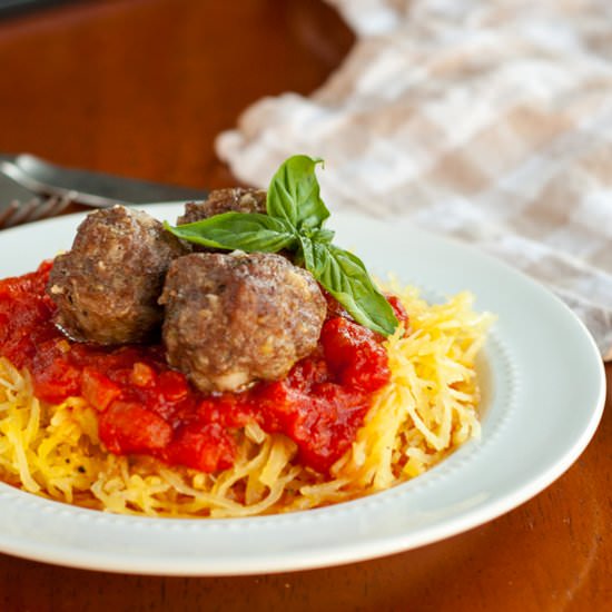 Gluten Free Baked Meatballs