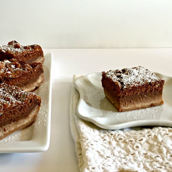 Chocolate Magic Custard Cake