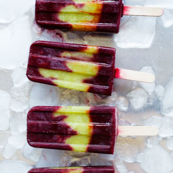 Blackberry & Fig Sage Popsicles