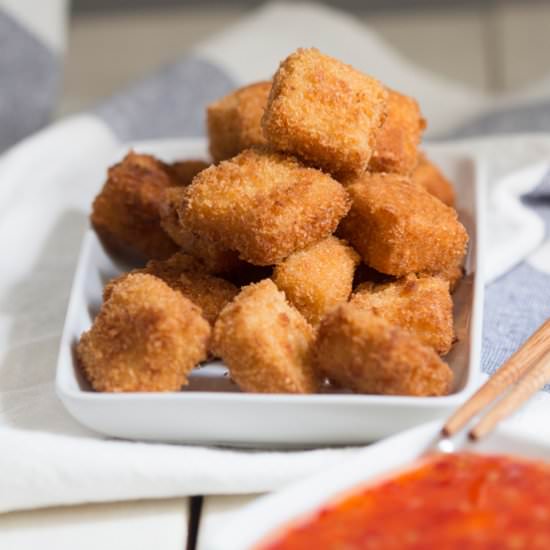 Crispy tofu katsu