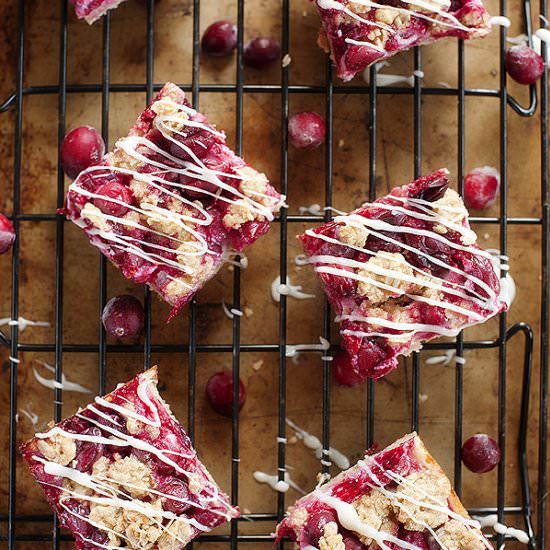 Cranberry Oatmeal Bars