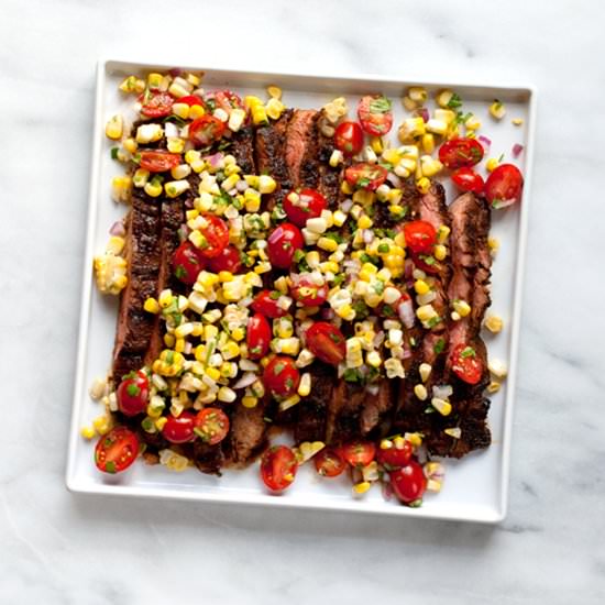 Dry-Rubbed Flank Steak