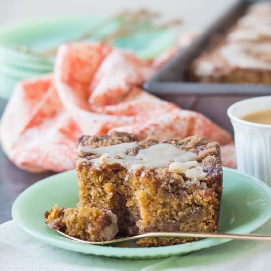 Sweet Potato Crumb Cake