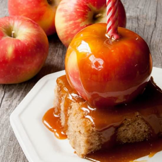 Spiced Applesauce Cake
