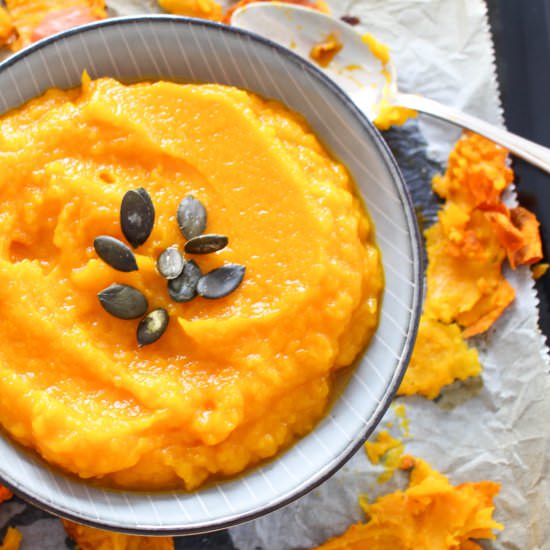 Homemade Pumpkin Purée
