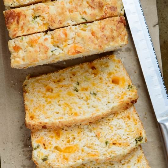 Cheddar Jalapeno Buttermilk Bread