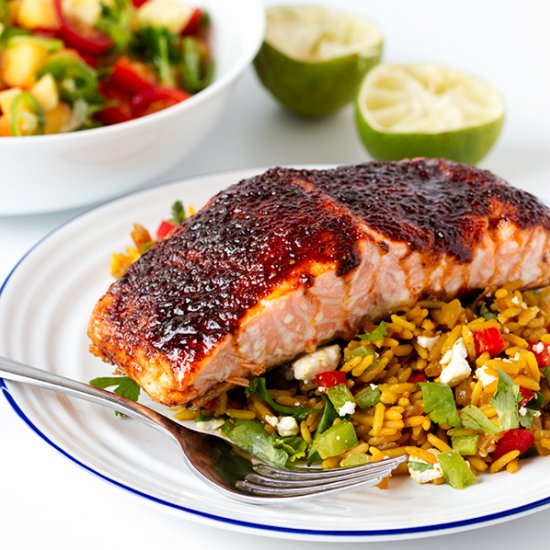 Sugar Spice Salmon