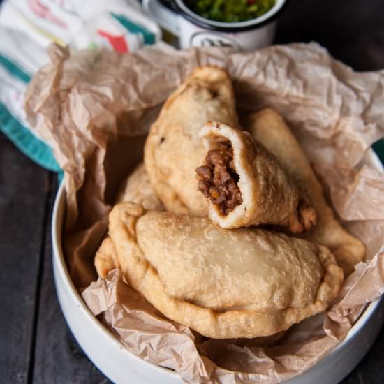 Stout Braised Pork Empanadas