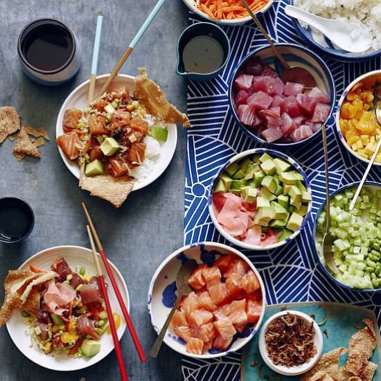 DIY Poke Bowls