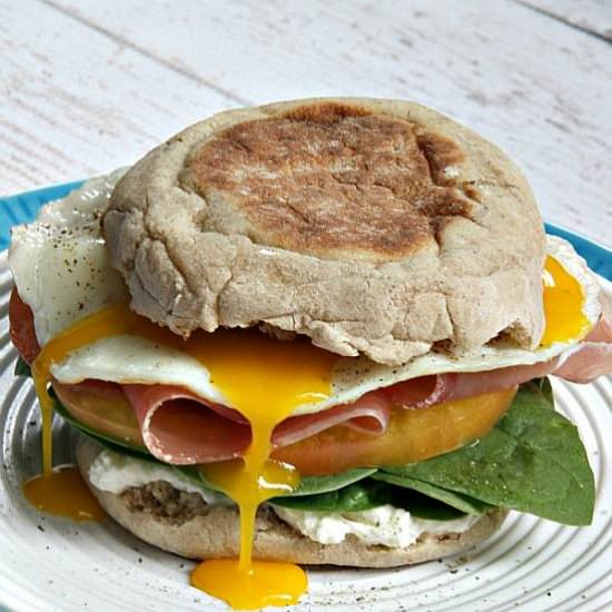 Protein Packed Breakfast Sandwich