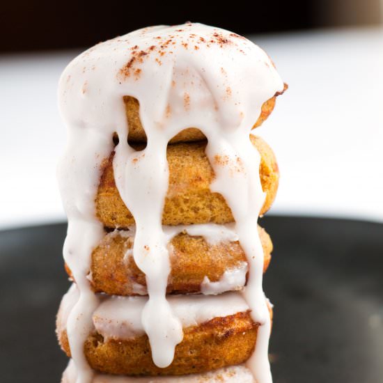Cinnamon Pumpkin Donuts